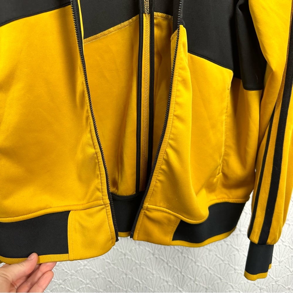 Ovadia & Sons Men’s Gold & Black Track Suit Jacket Size Large - Picture 5 of 9